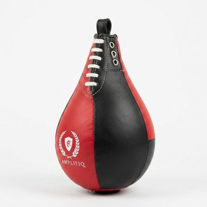 Ballon de vitesse de boxe en cuir avec hauteur réglable pour l'entraînement, la pratique du punching et la remise en forme en salle de sport - Conception durable - Product Image 2