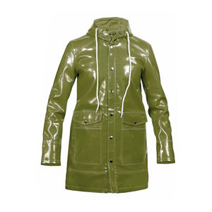 Chaqueta Impermeable Unisex Profesional de PVC, Cortavientos, para Exteriores, con Logotipo Frontal - Product Image 3