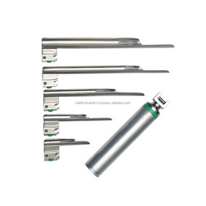 Set de Laringoscopio de Fibra Óptica Miller de Alta Calidad, 5 Hojas Rectas, Certificado CE e ISO, Venta al por Mayor OEM ODM - Product Image 3