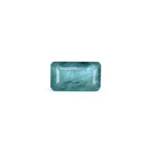 Natural Zambian Emerald 5.25 Carat Loose Gemstone Emerald Cut Green for Fine Jewelry - Product Image 1