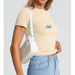 Camisetas de Tela Rib para Bebés, Camisetas Bella Canvas para Mujer - Product Image 1