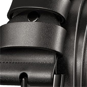 Nouvelle ceinture décontractée pour homme en cuir de vachette véritable, avec boucle en alliage, haute qualité, modèle 2025, vente chaude - Product Image 5