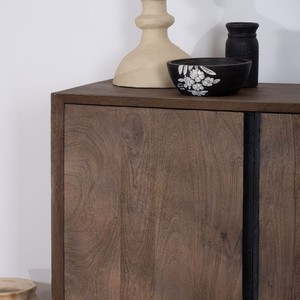 Unidad de almacenamiento de madera de mango de 2 puertas Vandana Royal Order - Product Image 5