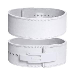 Cinturones de levantamiento de pesas profesionales con hebilla de palanca, disponibles en todas las tallas, con logotipo personalizado, ideales para fitness. - Product Image 1