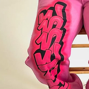 Women <b>Pink</b> Digital Printing Sweatshirt Full Sleeve Hooded Casual Breathable <b>Tracksuit</b> Top Autumn Midweight Regular Fit - Product Image 4