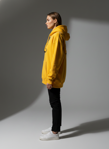 Custom 500GSM Puff Print Hoodie Oversized Boxy Heavyweight Fleece Men Pullover Drop Shoulder Blank Sweatshirt OEM Wholesale - Product Image 4