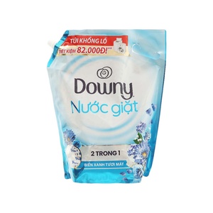 Détergent à lessive liquide écologique Downy de haute qualité (en sachet) Parfum Mer Fraîche 3,05 kg - Product Image 1