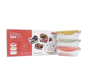 EasyonLock Lovely Lock No. 5 récipients de service et d'égouttage en plastique pour la cuisine, pour cadeaux promotionnels - Product Image 1