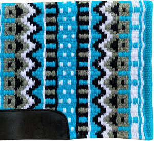 Grande couverture de selle occidentale en laine robuste pour l'équitation en plein air Rodeo Arena Événements et entraînement avec doublure en polycoton - Product Image 2