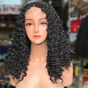 Productos de cabello rizado birmano de moda, peluca de cabello humano, pelucas con frente de encaje, cabello vietnamita virgen, liso, ondulado, personalizable - Product Image 2