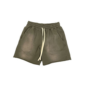 Pantalones Joggers para Hombre, Estilo Urbano, 100% Algodón, Gruesos, Vintage, Desgastados, Lavados al Ácido, Estilo High Street - Product Image 2