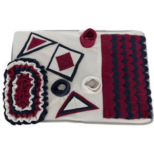 Alfombra olfativa de actividad para perros de 70 x 47 cm, juego de estrategia, rompecabezas de entrenamiento para perros - Product Image 2