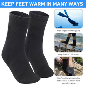 Premium Quality Unisex Neoprene Sand Suitable For Water And Beach Activities Use Anti Slip Lightweight Sand Beach Neoprene <b>Socks</b> - Product Image 4