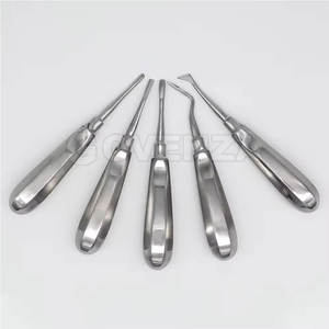 Kit de 13 Piezas de Elevadores y Pinzas Dentales Profesionales de Acero Inoxidable - Juego de Instrumentos Quirúrgicos para Extracción Dental OEM Personalizado - Product Image 2