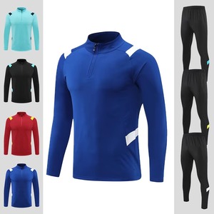 Ensemble de survêtement de football pour homme automne-hiver 2026 – Veste à manches longues et pantalon de sport pour la course, le football et l'entraînement - Product Image 1
