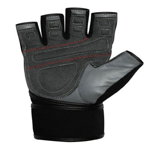 Gants de sport unisexes légers en daim à demi-doigts antidérapants pour la musculation, le soutien du poignet et l'haltérophilie - Product Image 3