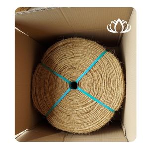 [HIGH QUALITY] <b>BLUE</b> LOTUS FARM Coconut Coir Fiber Rope <b>Roll</b> 10-15 Year Shelf Life for Bundling Shipping Packaging Decorative - Product Image 1