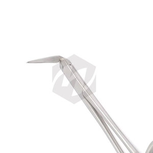 Pince chirurgicale Steiglitz William Splinter à pointe angulaire à 90 degrés, manuelle, en acier inoxydable, réutilisable, pour l'extraction - Product Image 5