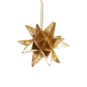 Adornos Navideños Metálicos de Primera Calidad – Juego con Acabado en Dorado, Plateado y Cobre - Product Image 1