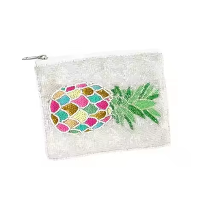 Cute Handmade Beaded Coin <b>Wallet</b> for Girls Trendy <b>Small</b> Purse Wholesale at Cheap Rate - Product Image 1