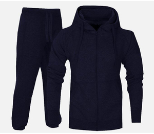 Survêtement unisexe d'hiver en tissu respirant et écologique, design pull à capuche avec cordon de serrage et taille élastique, personnalisable avec logo - Product Image 4