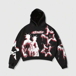 Sweat-shirts d'hiver pour hommes entièrement personnalisés, tendance du moment, 100% coton, vêtements décontractés, style actuel, impression numérique, écologiques - Product Image 1