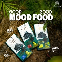 Chocolate Natural LEGENDARY CHOCOLATIER con Néctar de Coco y Azúcar, Snacks Saludables de Primera Calidad, Hecho en Vietnam para Venta Minorista