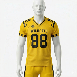 Conjunto de Uniforme de Fútbol Personalizado con Logotipo, Transpirable, para Hombre, Sublimado, de Secado Rápido, Ropa Deportiva de Fábrica - Product Image 2