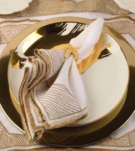 Porte-serviettes en métal fait main, logo personnalisé haut de gamme, marque privée, organisateur de serviettes de table, OEM ODM, exportation mondiale en gros - Product Image 3