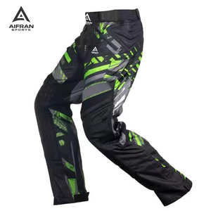 Pantalon de paintball Aifran Pro-Series Heavy Duty – Protection renforcée contre les chocs avec panneaux en maille respirante et ajustement réglable - Product Image 4