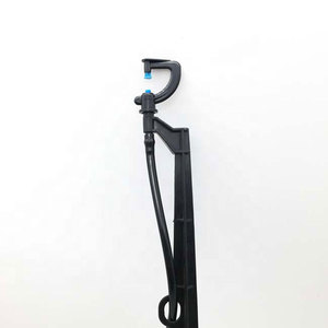 Micro-asperseurs en plastique avec kit de tubes et support pour l'irrigation agricole, l'arrosage des jardins et les systèmes de pépinière - Product Image 1