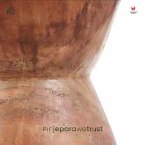 Tabouret d'appoint moderne en bois massif Damar Wabi Sabi, table d'appoint élégante pour salon, appartement, villa, atelier, hôtel - Product Image 5