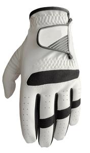 Custom OEM Men's Cabretta Leather Golf Gloves with <b>Hook</b> & Loop Closure High Grip Performance Sweat Resistant for <b>Outdoor</b> Sports - Product Image 4