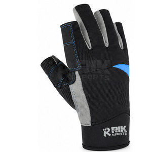 Gants de navigation à demi-doigts avec matériau de qualité supérieure, toucher doux, paume renforcée pour la navigation et les activités aquatiques - Product Image 4