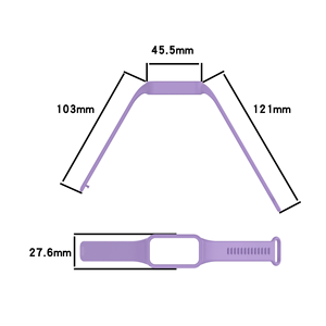 Kmg TPU Dây Đeo Thay Thế Cho Redmi Ban Nhạc 3 & Cho 9 Hoạt Động Dây Đeo Cổ Tay Thông Minh Đồng Hồ Pin Khóa Bangle Thiết Kế 27.6Mm Ban Nhạc Chiều Rộng - Product Image 6