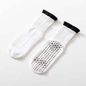 Calcetines de algodón suave estilo coreano con puño plegado y amortiguación de rizo, colores pastel, venta al por mayor, fabricante ODM de Vietnam - Product Image 5