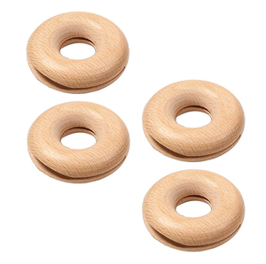 Clip de Sellado de Bolsas de Madera Natural Pulida de Alta Calidad, Multifuncional, de Grado Alimenticio, Artesanía de Madera de Acacia Natural, Sellador de Bolsas de Comestibles - Product Image 1
