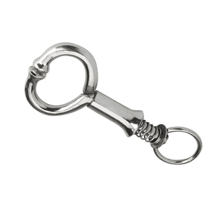 ที่จับจมูกวัวและโคสแตนเลสแบบใช้ซ้ำได้ - เครื่องมือสัตวแพทย์ที่ทนทานและปรับได้ - Product Image 2