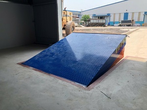 Excelente nivelador de muelle de cilindro hidráulico 10 toneladas apilador eléctrico peatonal almacén logístico y garantía 1 año mecánico - Product Image 6