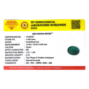 Natural Zambian Emerald 7 Carat Loose Gemstone Emerald Cut Green Stone for Fine Jewelry - Product Image 4