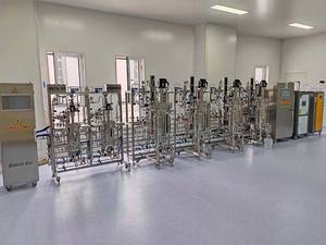 Bioréacteur en acier inoxydable à l'échelle de laboratoire Bailun 50L plus facilement adapté aux systèmes en acier inoxydable pilotes ou à l'échelle de la production. - Product Image 4