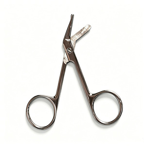 Medical Bandage Scissors Carabiner Stainless Steel Manual Surgical Scissors for Nurses <b>Doctors</b> First Aid Reusable CE Certified - Product Image 1