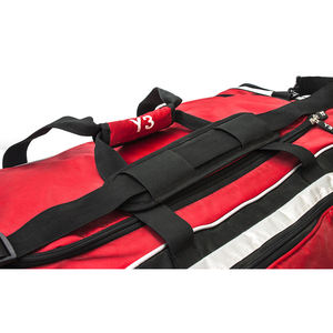 Sac de sport TITAN TREAD WEAR Y3 rouge et noir, grande capacité, voyage, gym, plusieurs poches, fermeture éclair, modèle TTW-SB-00020 - Product Image 5