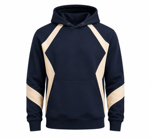 เสื้อฮู้ดดี้เฟรนช์เทอร์รี่แบบสั่งทำพิเศษ ผ้าฝ้าย 100% 450GSM ทรงปกติ แบบสวมหัว รับผลิตแบบ OEM ODM แบรนด์ส่วนตัว - Product Image 1