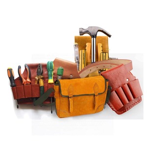 2026 Customized Premium Genuine Cow or Sheep Leather Waterproof OEM <b>Tool</b> <b>Belts</b> & Backpack for Electrician <b>Tool</b> Storage - Product Image 6