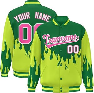 Veste de baseball personnalisée brodée de haute qualité pour hommes, veste varsity surdimensionnée, taille plus, veste varsity pour hommes - Product Image 6