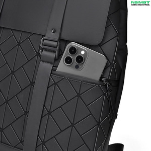 New Custom Design Men Business Laptop Backpack Large Capacity Students Bookbag Waterproof School Bag with USB Charging - Product Image 6