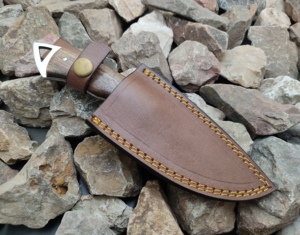 Couteau de survie à lame fixe fiable avec poignée confortable pour le camping, la pêche et la chasse en plein air - Product Image 6