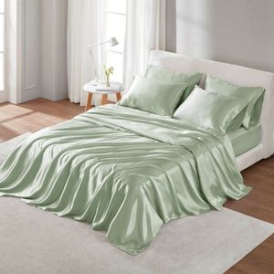 Set di Lenzuola e Federe in Raso di Lusso - Product Image 1