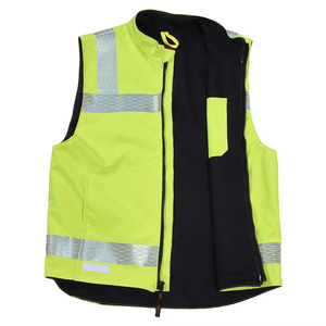 Chaleco de Seguridad Reflectante Personalizado para Exteriores, Unisex, Ropa de Trabajo, Chaqueta sin Mangas, Impermeable, Resistente al Agua, Alta Visibilidad - Product Image 6